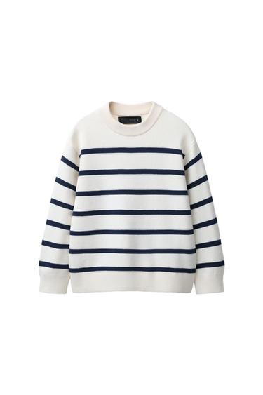 STRIPED KNIT JUMPER - striped by Zara