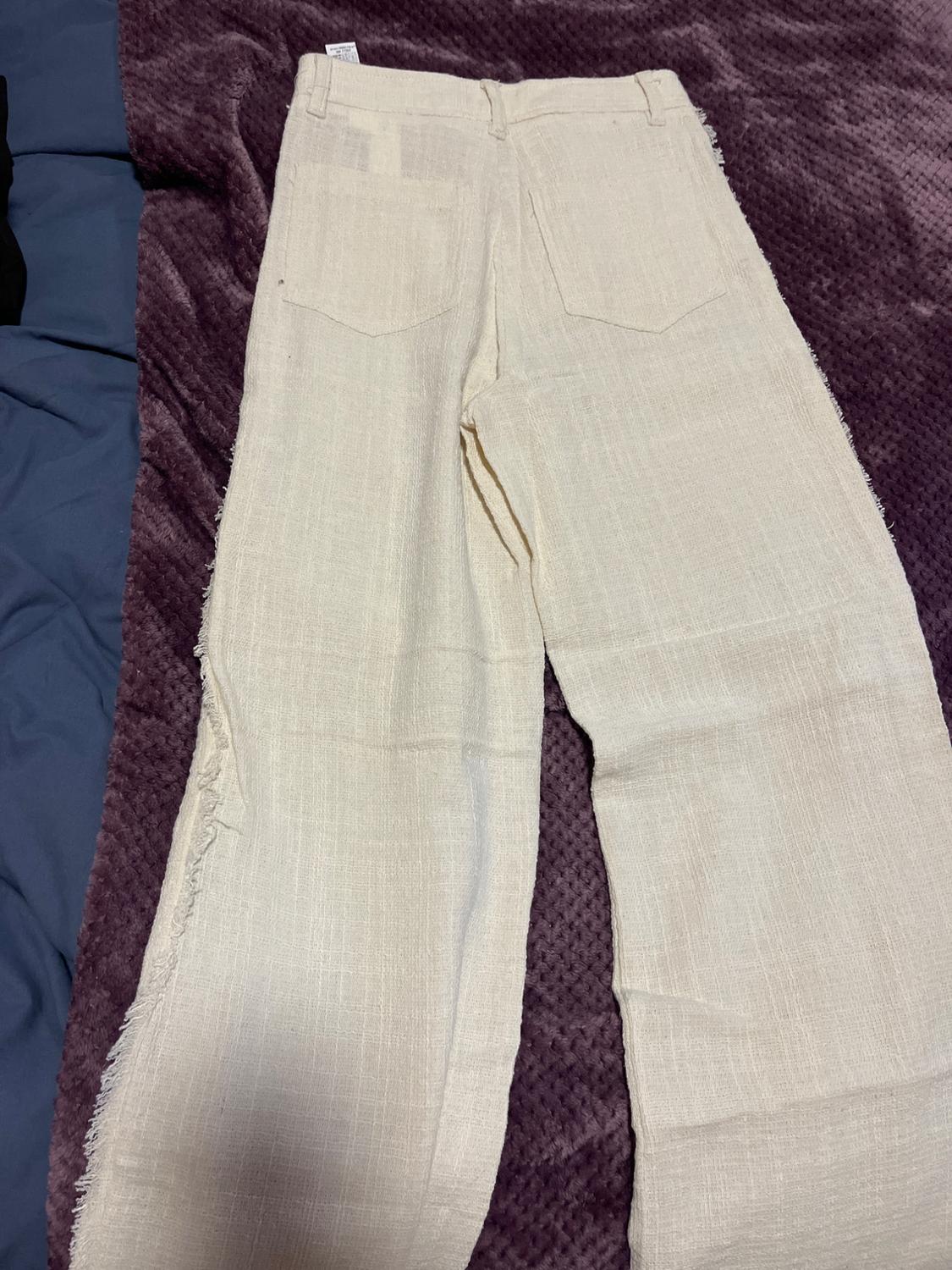 FRAYED RUSTIC TROUSERS - Image 3