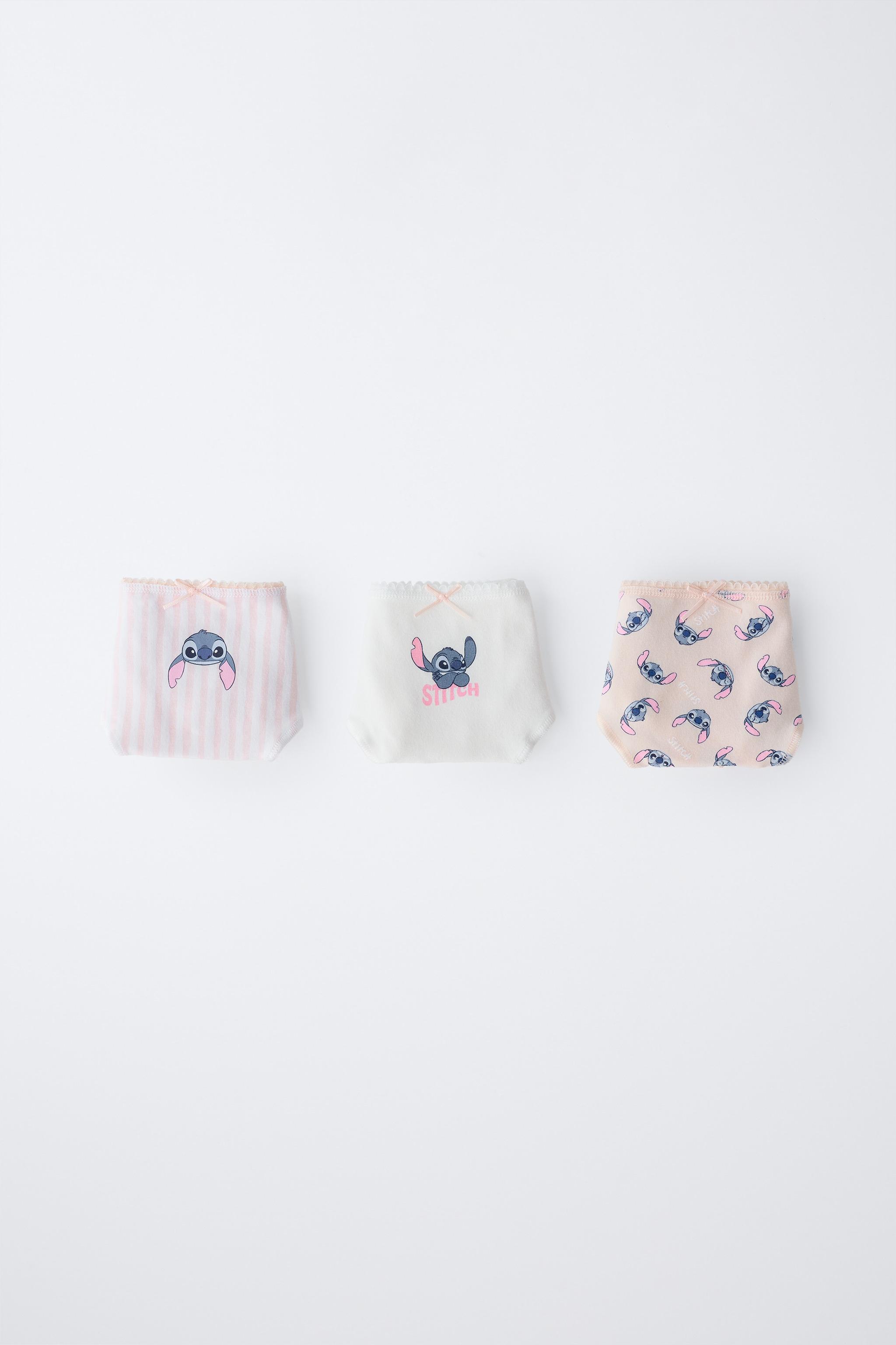 6-14歳/ リロ&スティッチ ©ディズニー ショーツ 3枚セット - ピンク