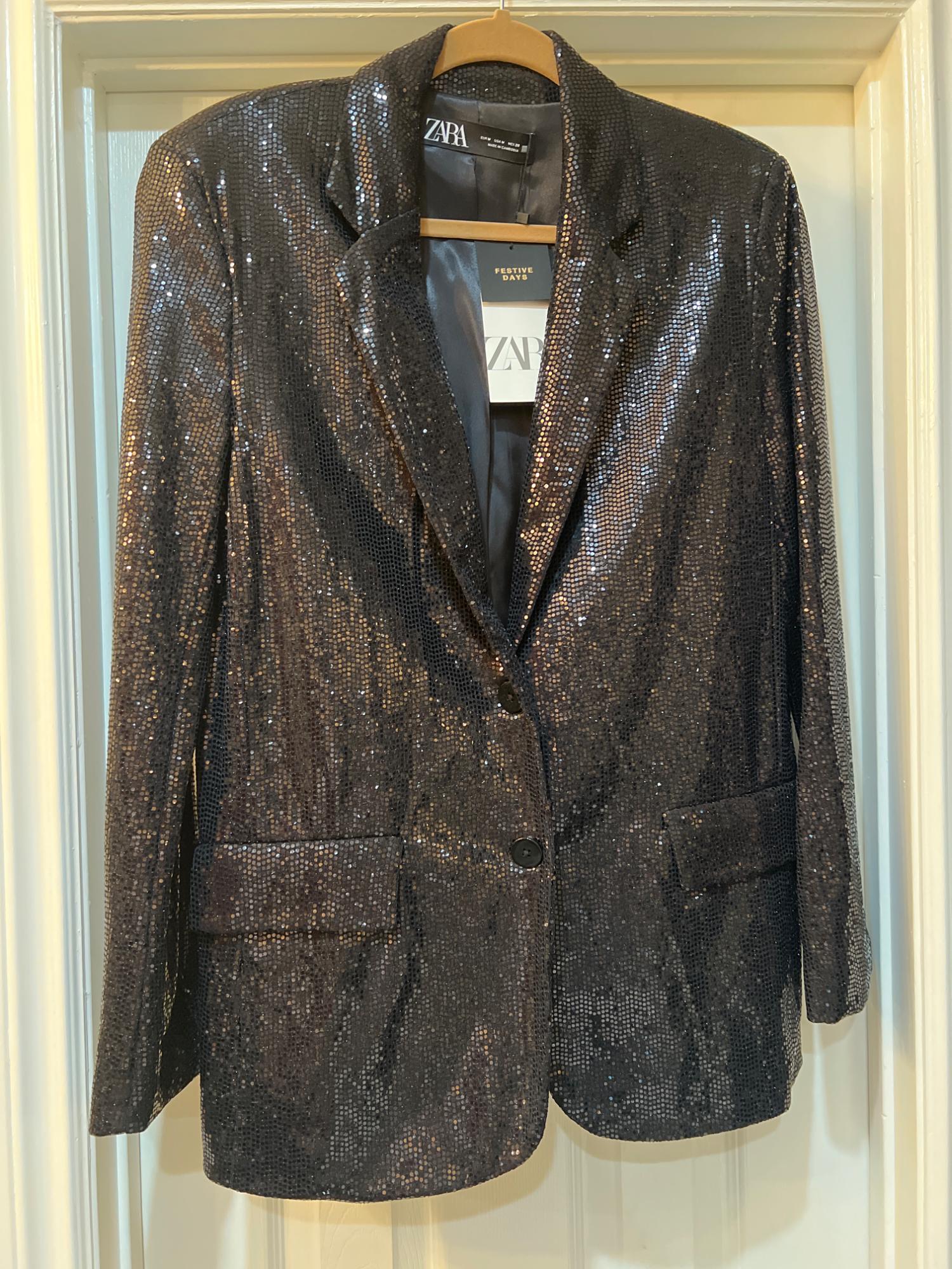 FLUID SEQUIN BLAZER