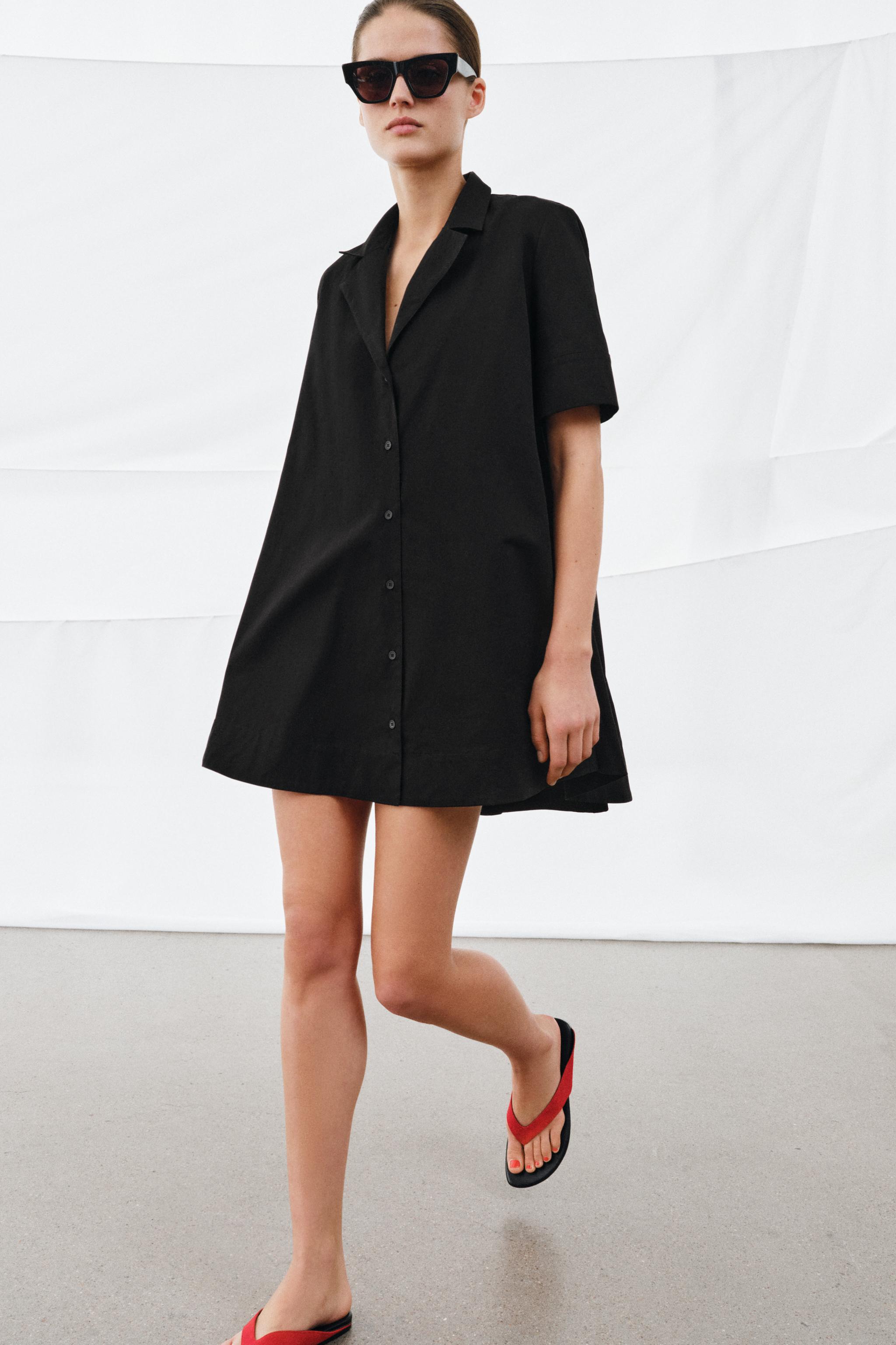 ROBE COURTE POPELINE ZW COLLECTION