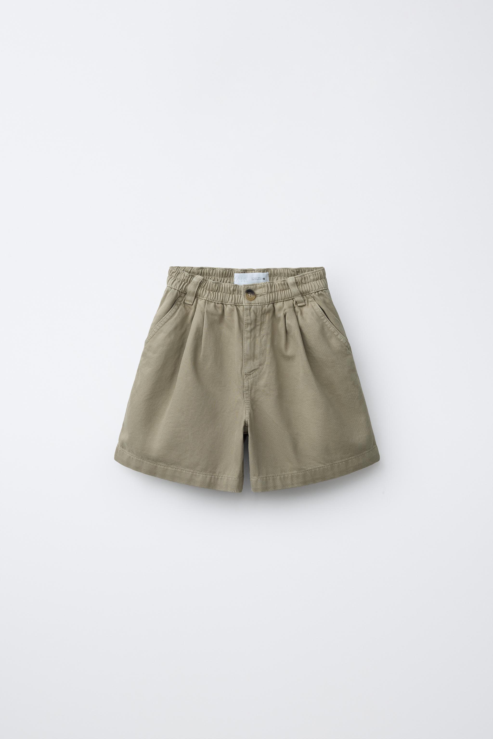 PLEATED SHORTS