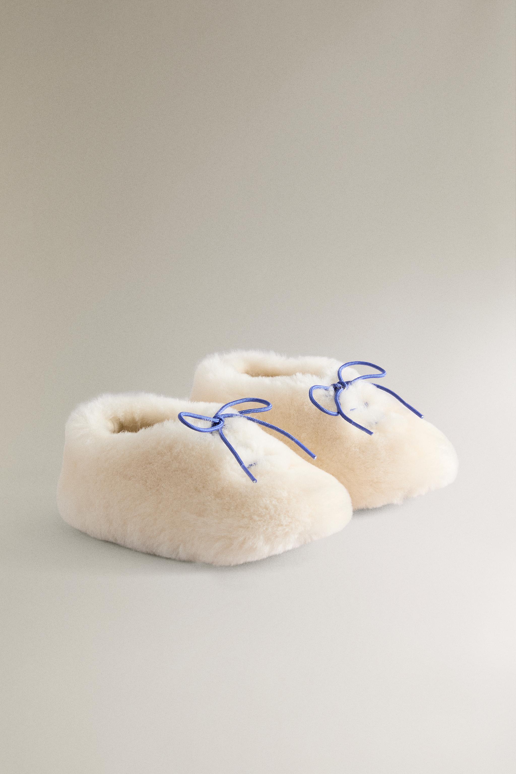 KIDS FAUX FUR SLIPPERS THE ANIMALS OBSERVATORY