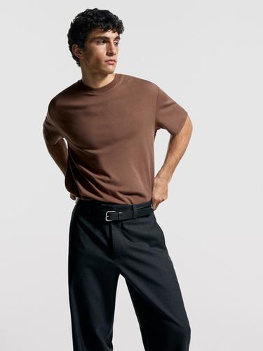 Zara 100% cotton medium weight T-shirt - 353