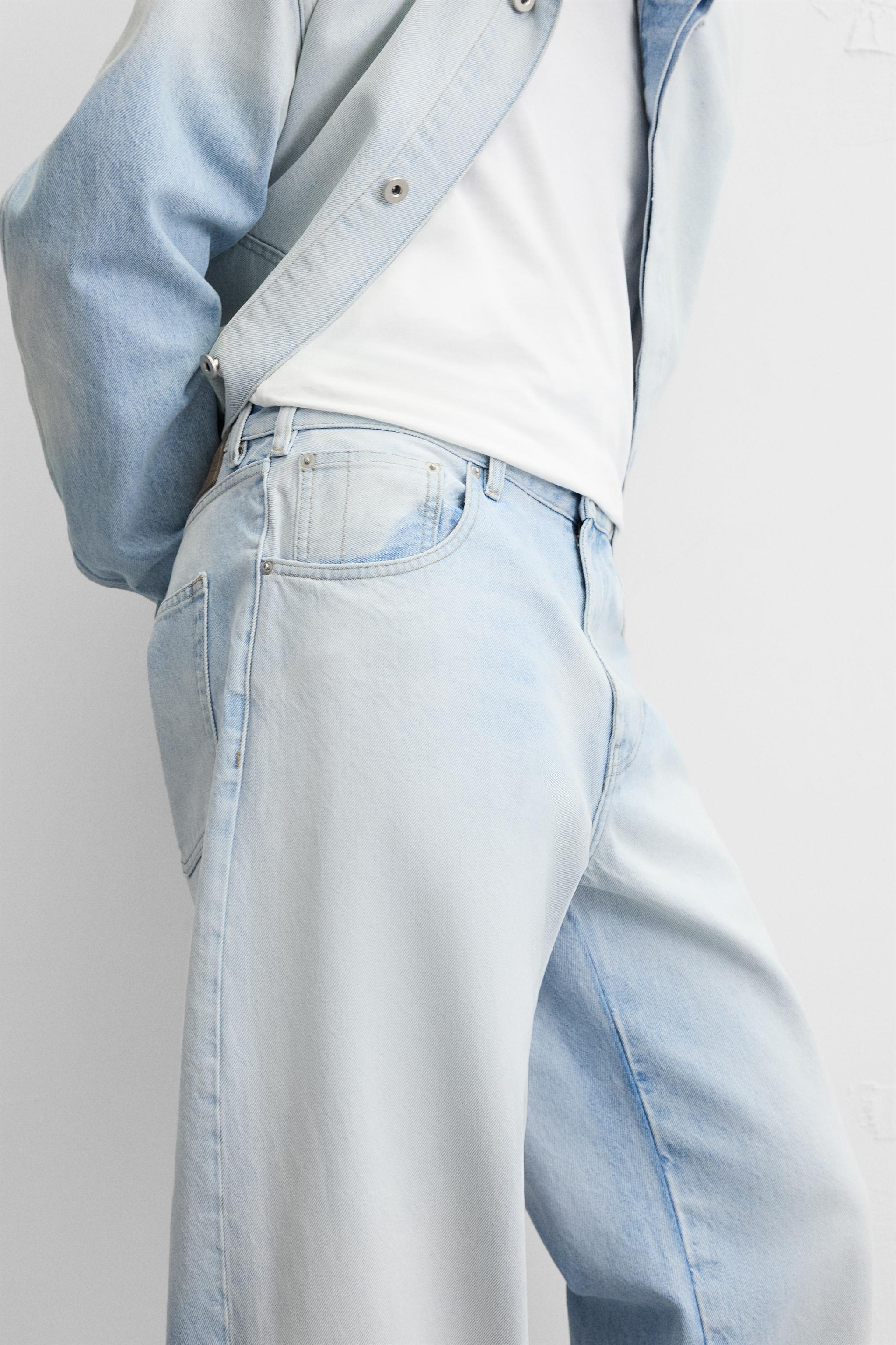 【ZARA】グラデーションバギーフィットジーンズ 0840/406/406 ZARA】グラデーションバギーフィットジーンズ 0840/406/406