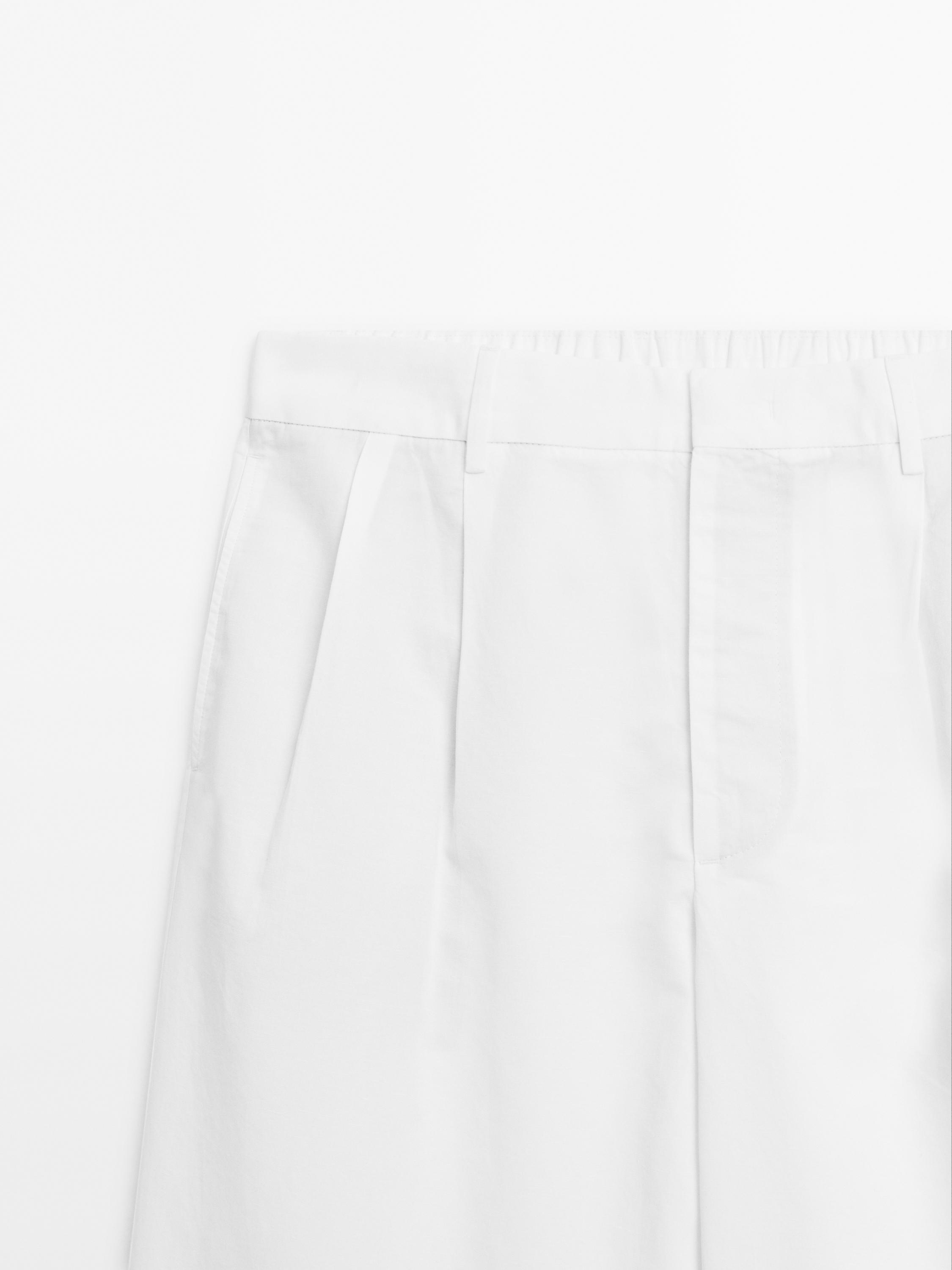 Pantalon balloon double pince