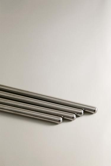 LOT DE CUILLÈRES À CAFÉ ALLONGÉES (LOT DE 4) - Acier de Zara - Image 2