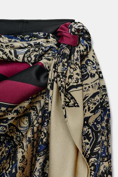 JUPE PARÉO PAISLEY ZW COLLECTION - Multicolore de Zara - Image 6