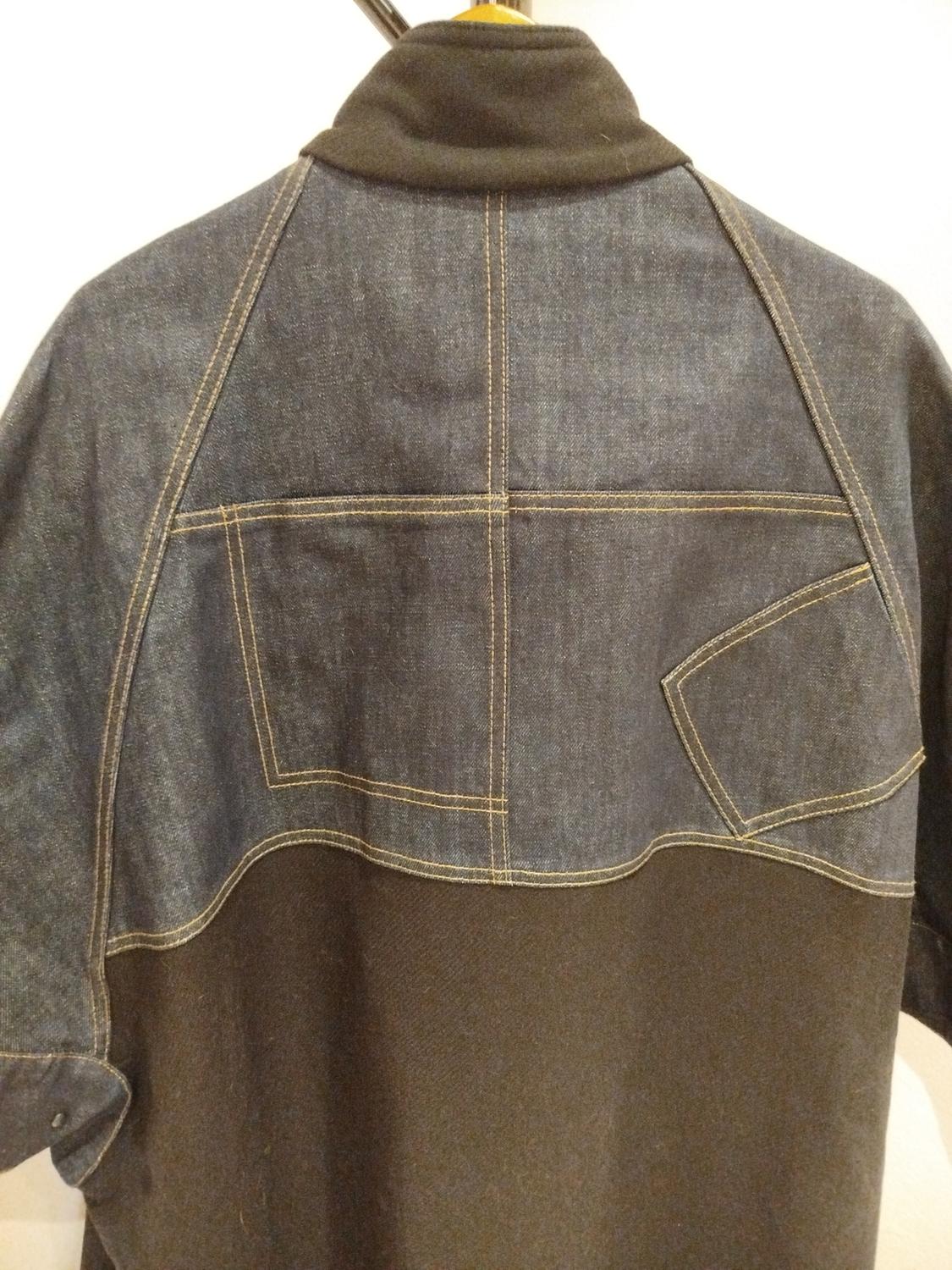 ZW COLLECTION CONTRAST MANTECO WOOL CAPE - Image 3
