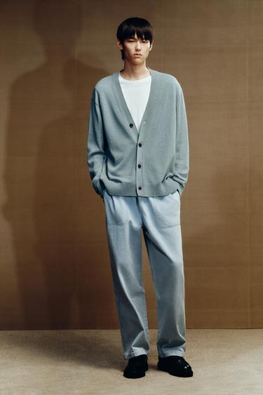 LIGHTWEIGHT JOGGER FIT JEANS - Mid-blue by Zara
