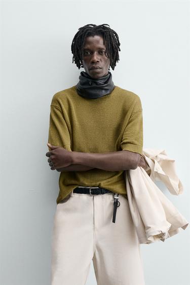 JERSEY 100% LINO - Oliva de Zara