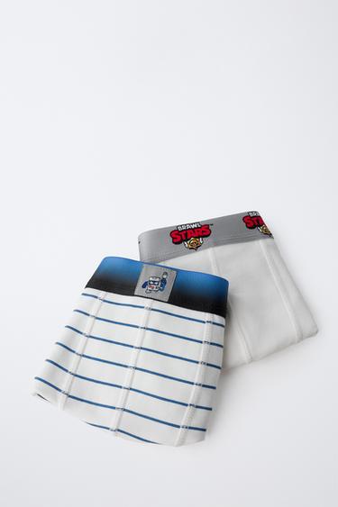 8-14 YEARS/ 2-PACK OF BRAWL STARS © SUPERCELL OY BOXERS - Ecru by Zara - Image 5