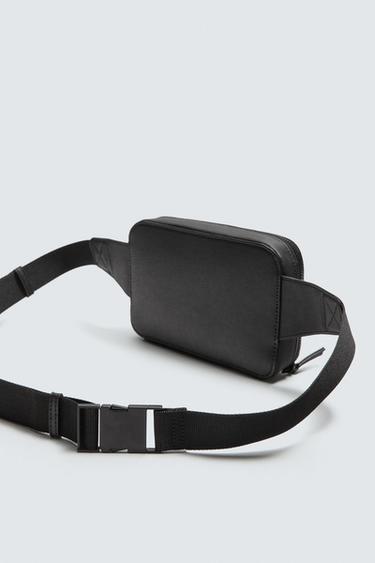 SAC BANANE TEXTURÉ - Noir de Zara - Image 5