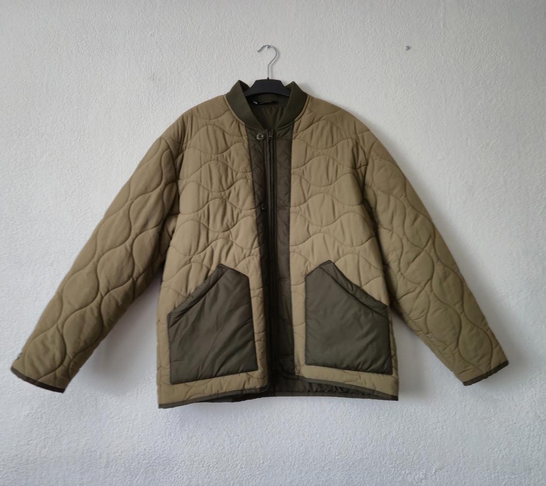 CONTRAST PUFFER JACKET - Image 2