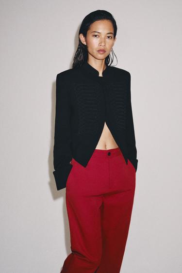 BLAZER BRANDENBOURGS ZW COLLECTION - Noir de Zara - Image 3