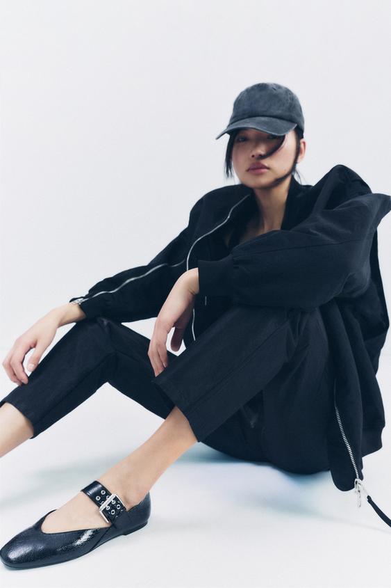 BUCKLE MARY JANES Black ZARA United States