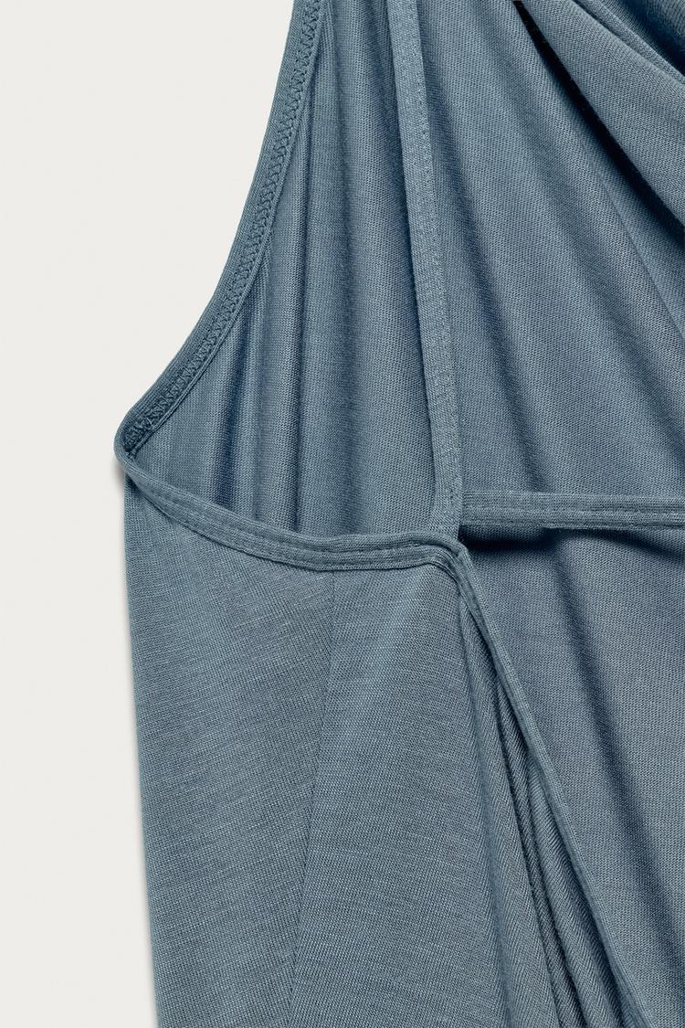 Top drapeado MARISA BERENSON X ZARA 4
