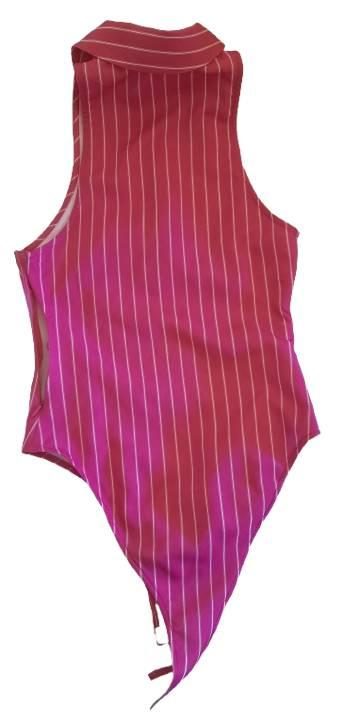 STRIPED STRETCH BODYSUIT - Image 3