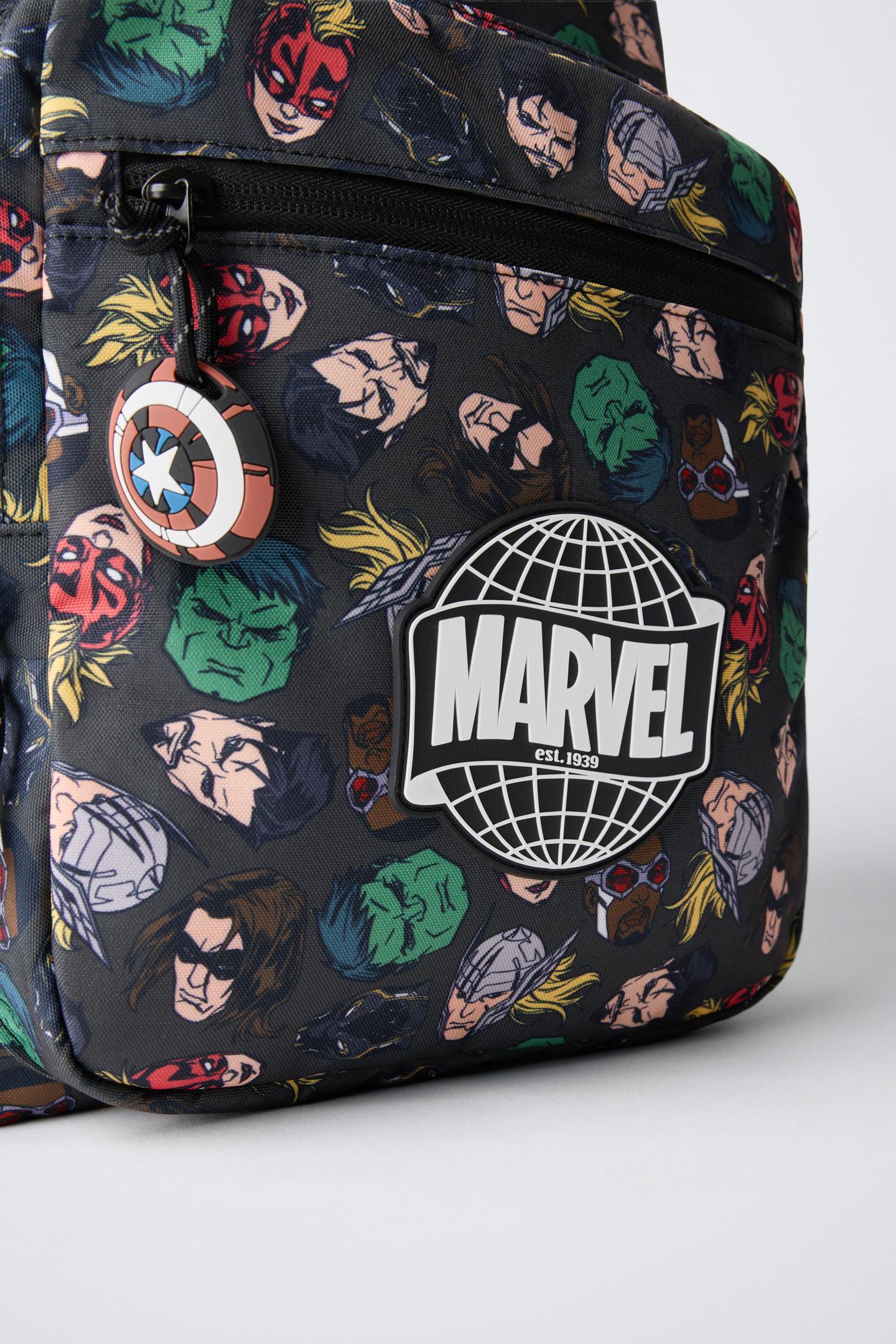 Рюкзак Zara Marvel © для детей, цвет: Угольный серый — фото 3
