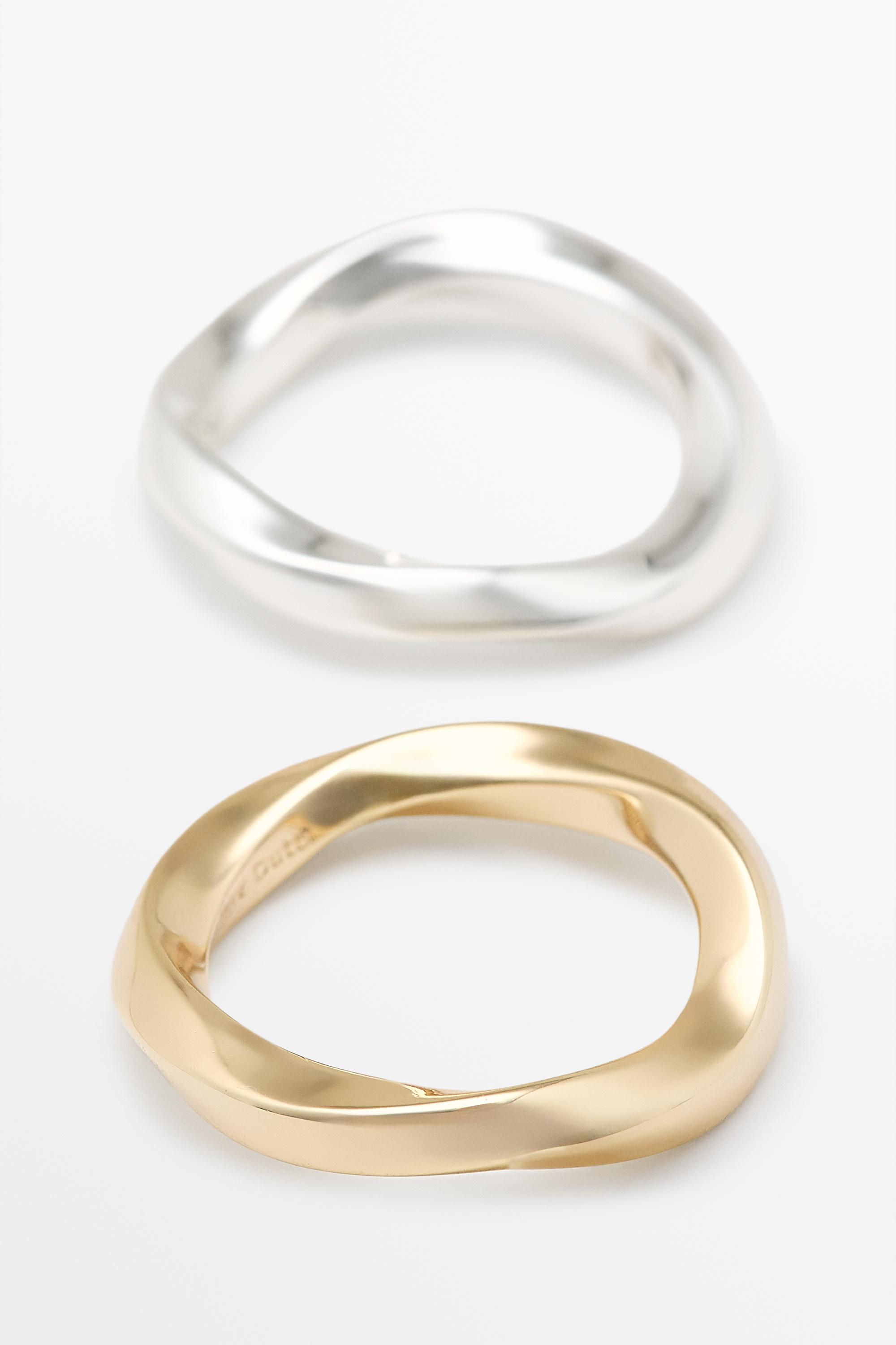 Irregular ring pack — Golden