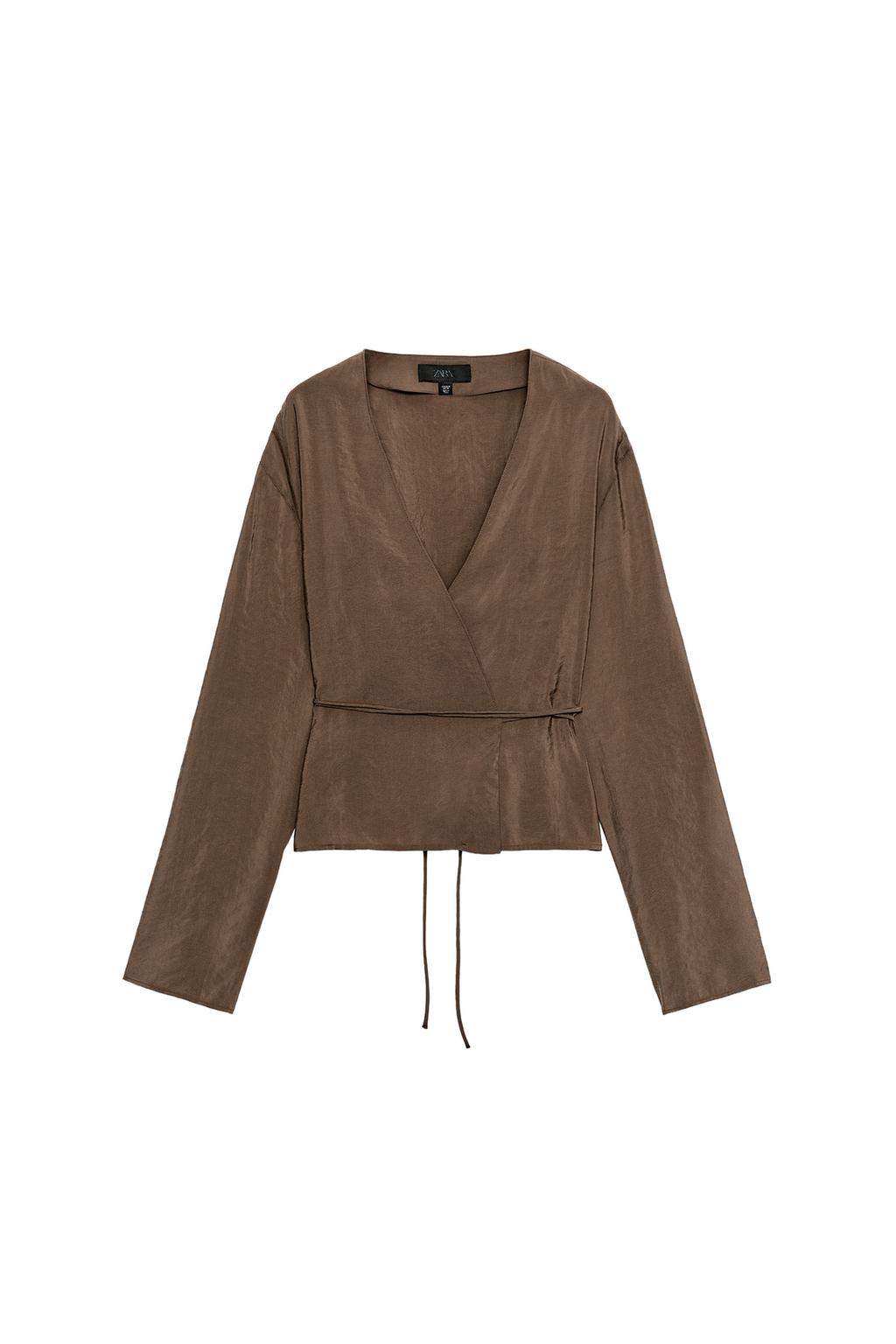 TIED KIMONO SHIRT - image 3