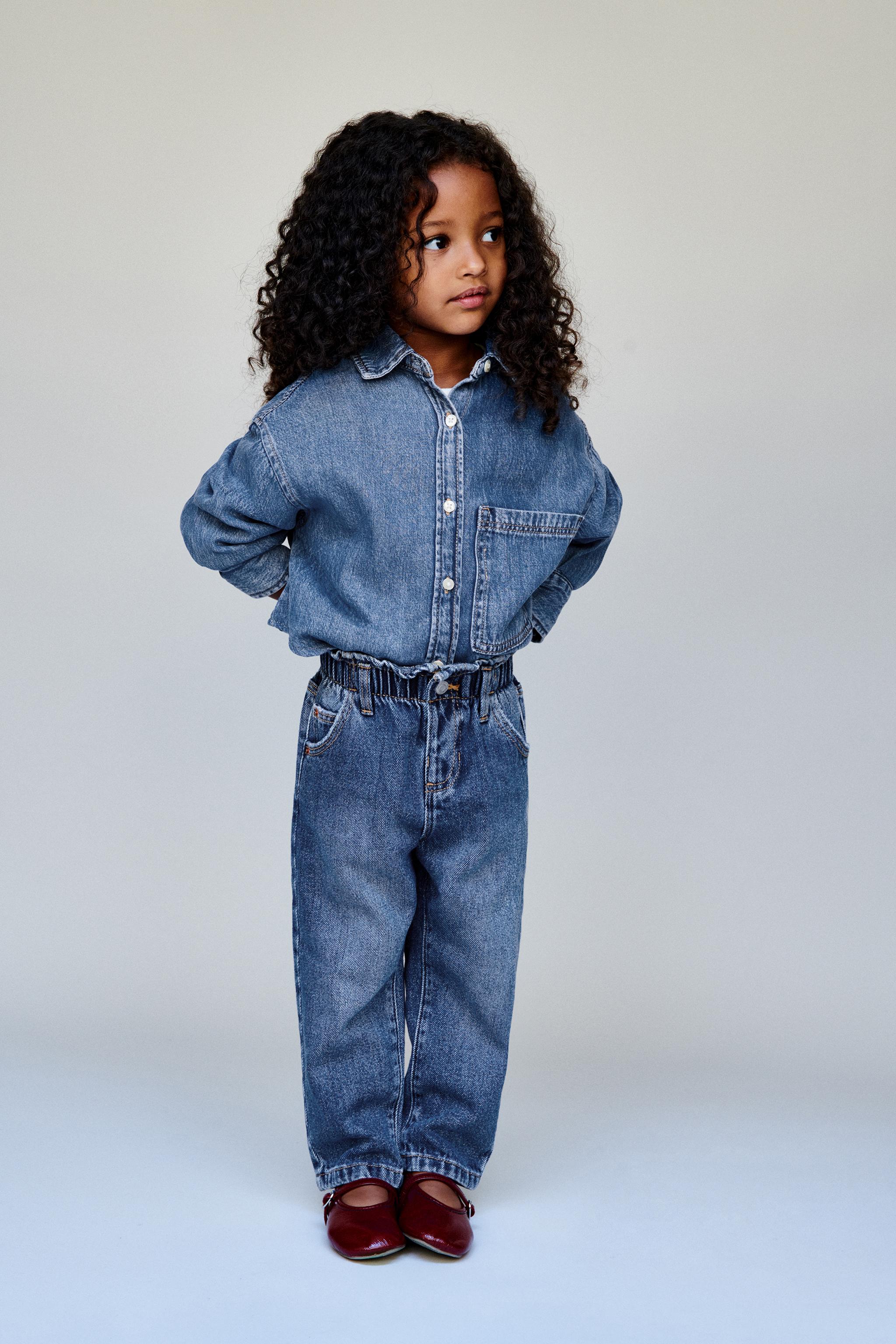 Jeans Da Bambina Piccola Paperbag | ZARA Italia