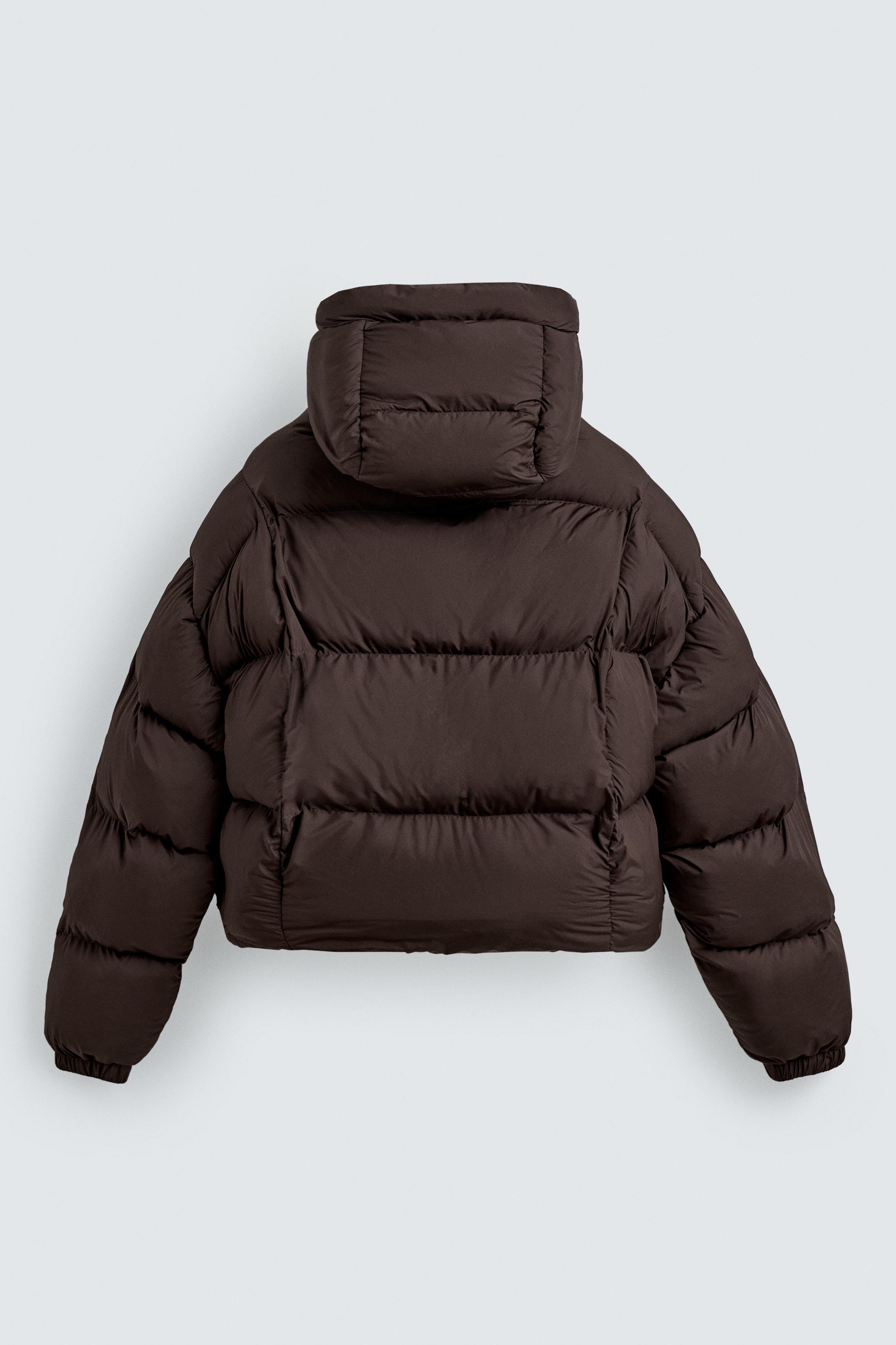 CROPPED FIT PUFFER JACKET