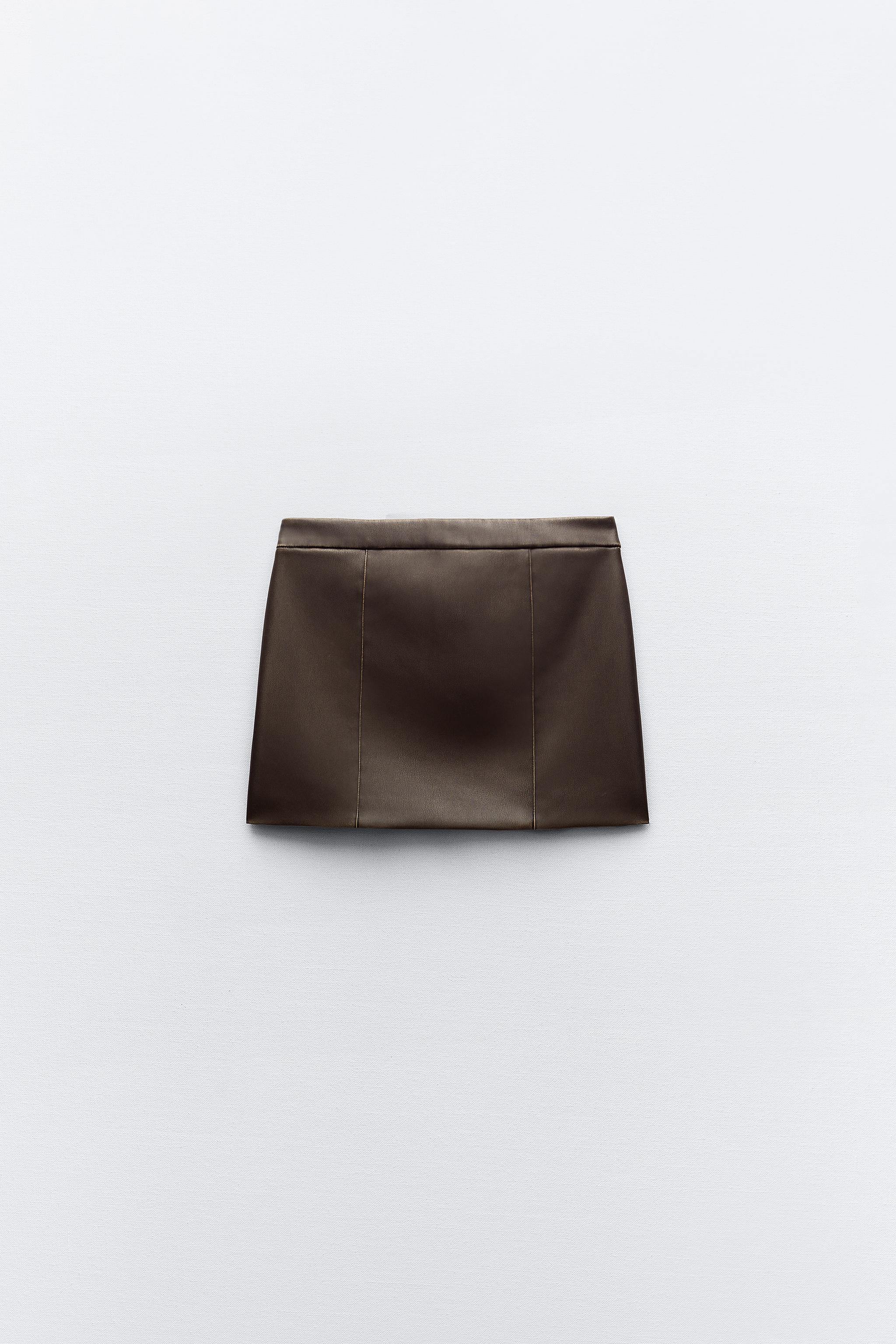 Pleather 2025 skirt nz