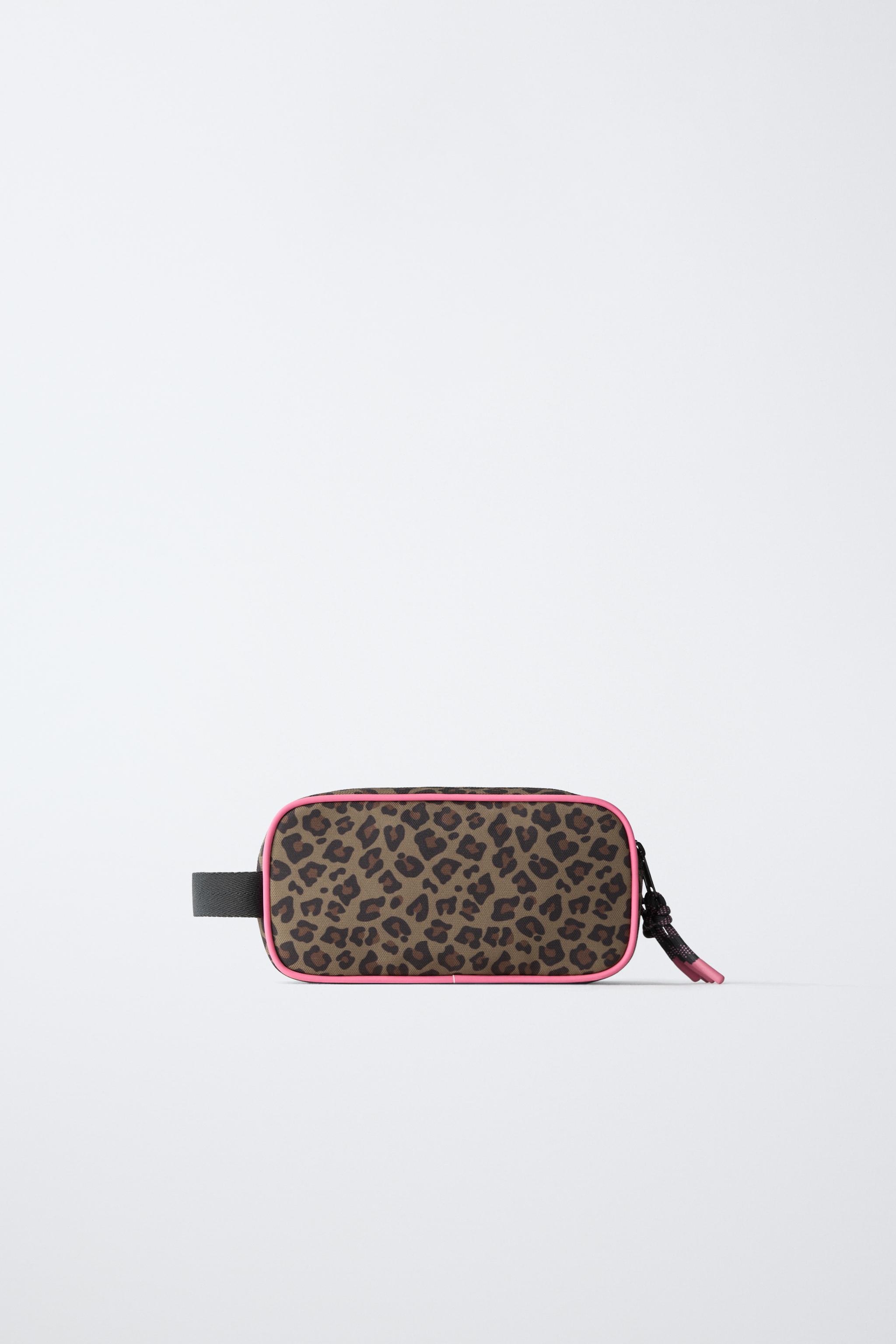 ANIMAL PRINT POUCH