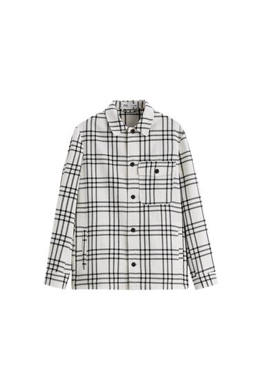 CHECKED OVERSHIRT WITH POCKET