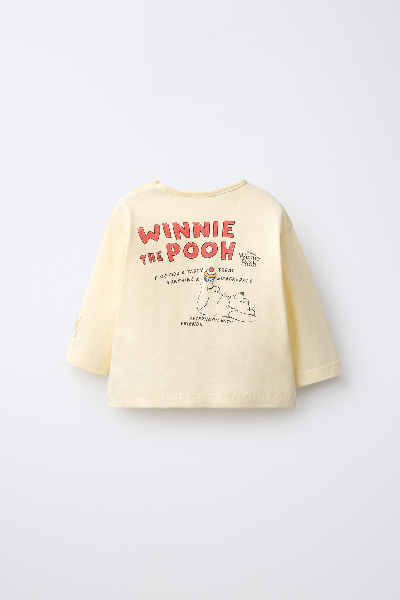 WINNIE THE POOH © DISNEY PRINT T-SHIRT — Vanilla