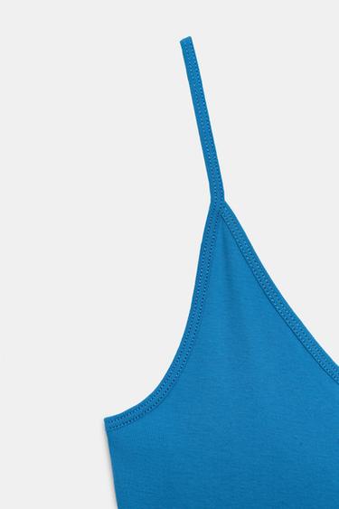 LONG STRAPPY DRESS - Electric blue by Zara - Image 7