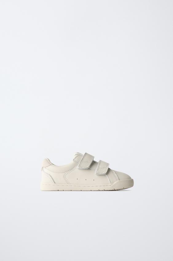 КОЖАНЫЕ КРОССОВКИ BAREFOOT — Белый от Zara — изображение 0