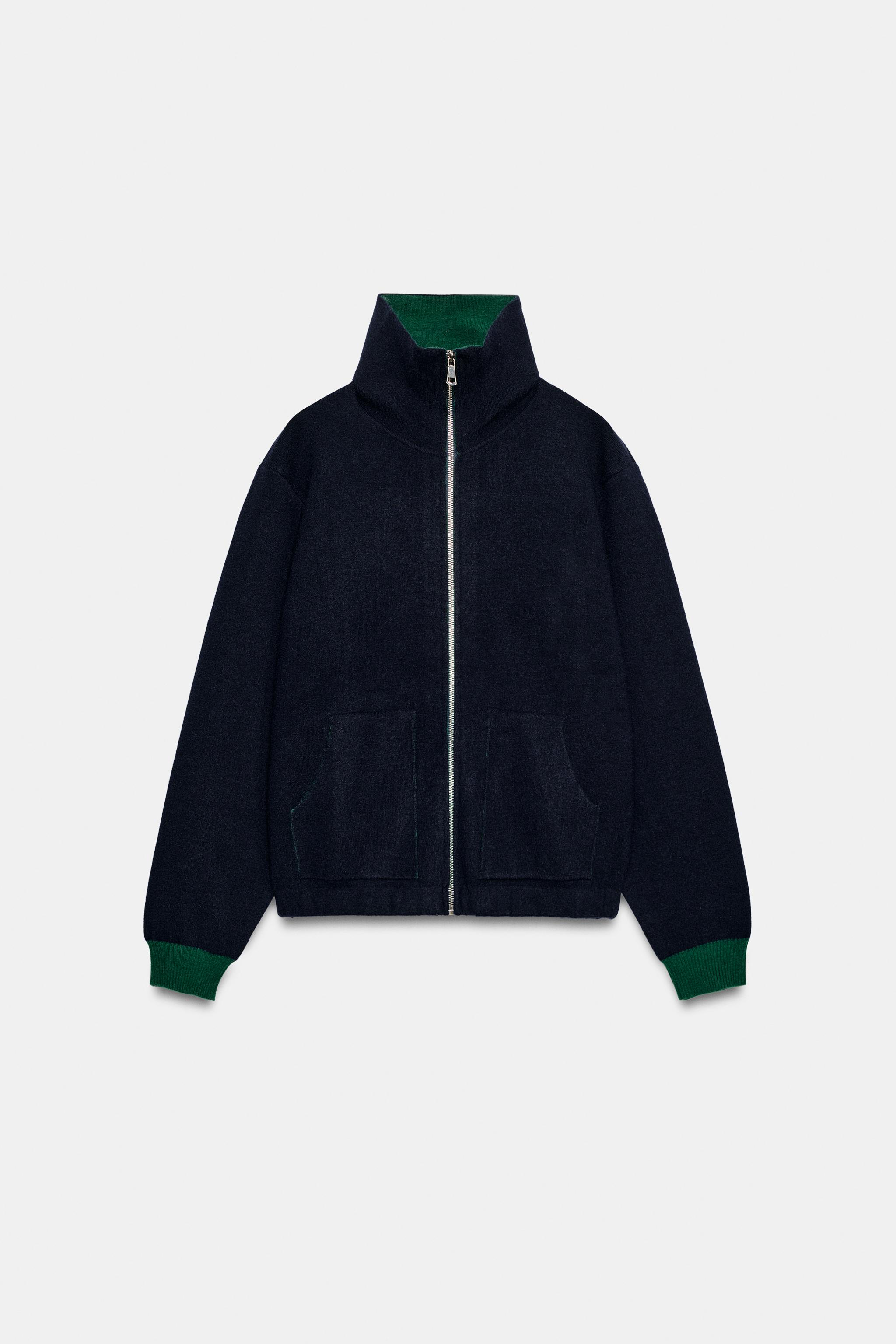 ZIP-UP CARDIGAN