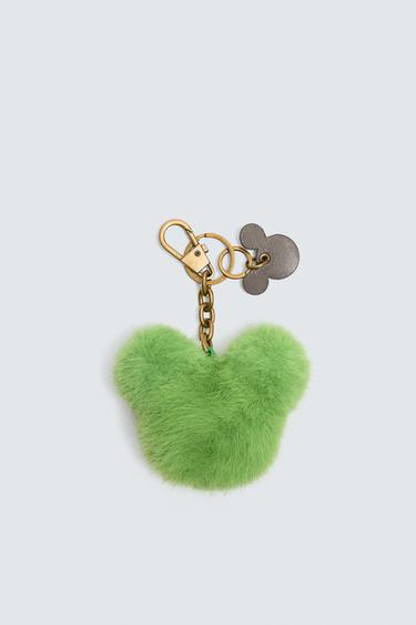Zara HARRY LAMBERT FOR ZARA X DISNEY 毛絨鑰匙圈 - 綠色 - 圖片 0