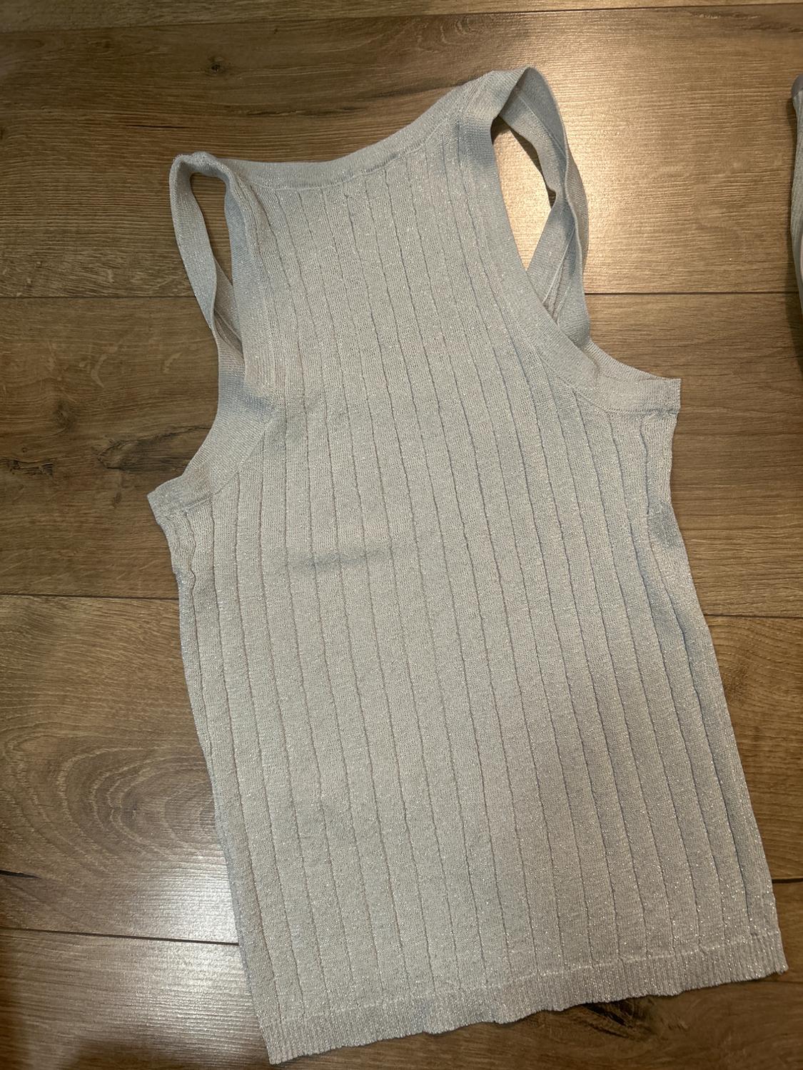METALLIC THREAD KNIT TOP - Image 3