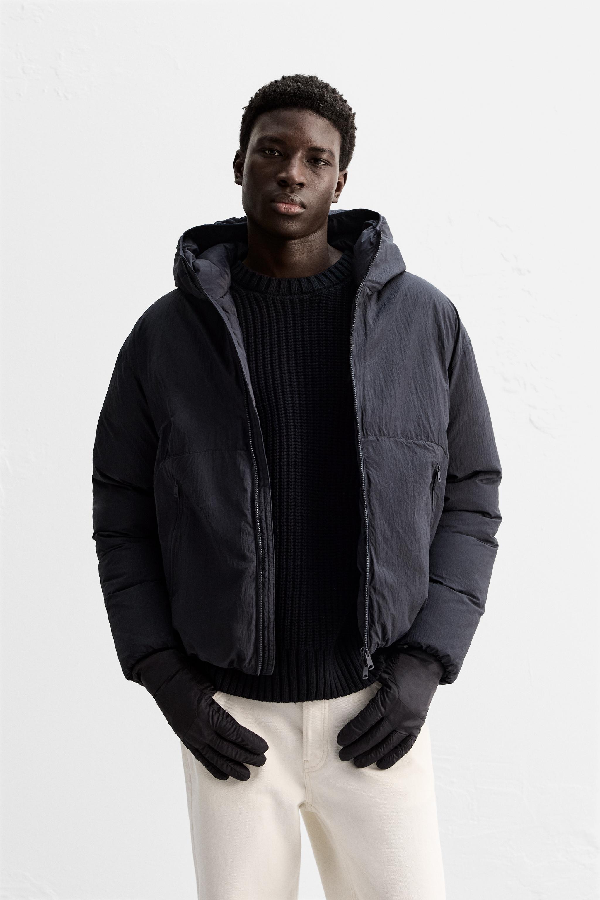 Puffer jacket mens zara online