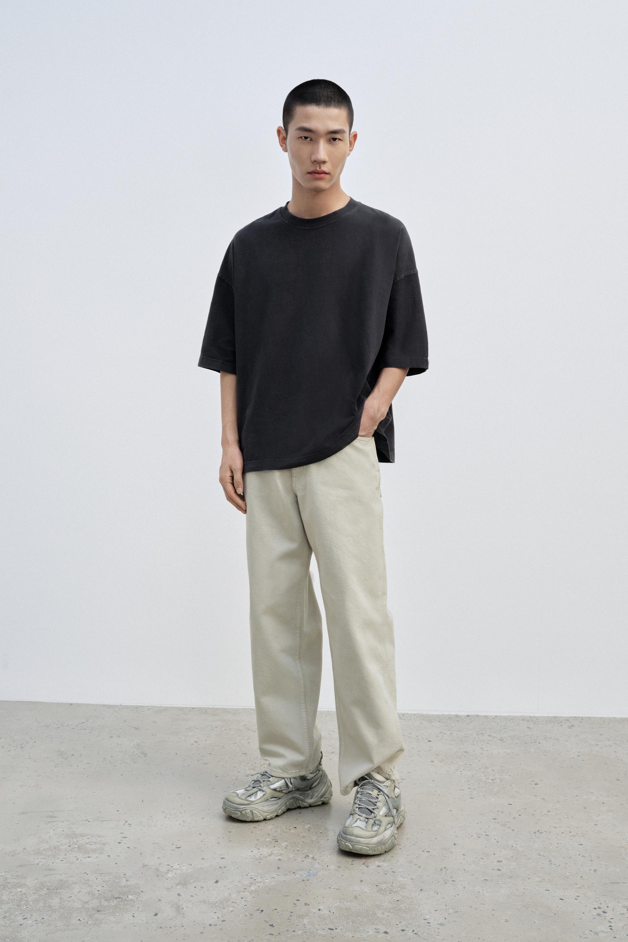 グレーTシャツ – メンズ | 最新コレクション | ZARA 日本