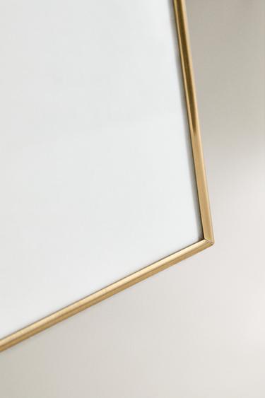 GOLDEN METAL PHOTO FRAME - Golden by Zara - Image 1