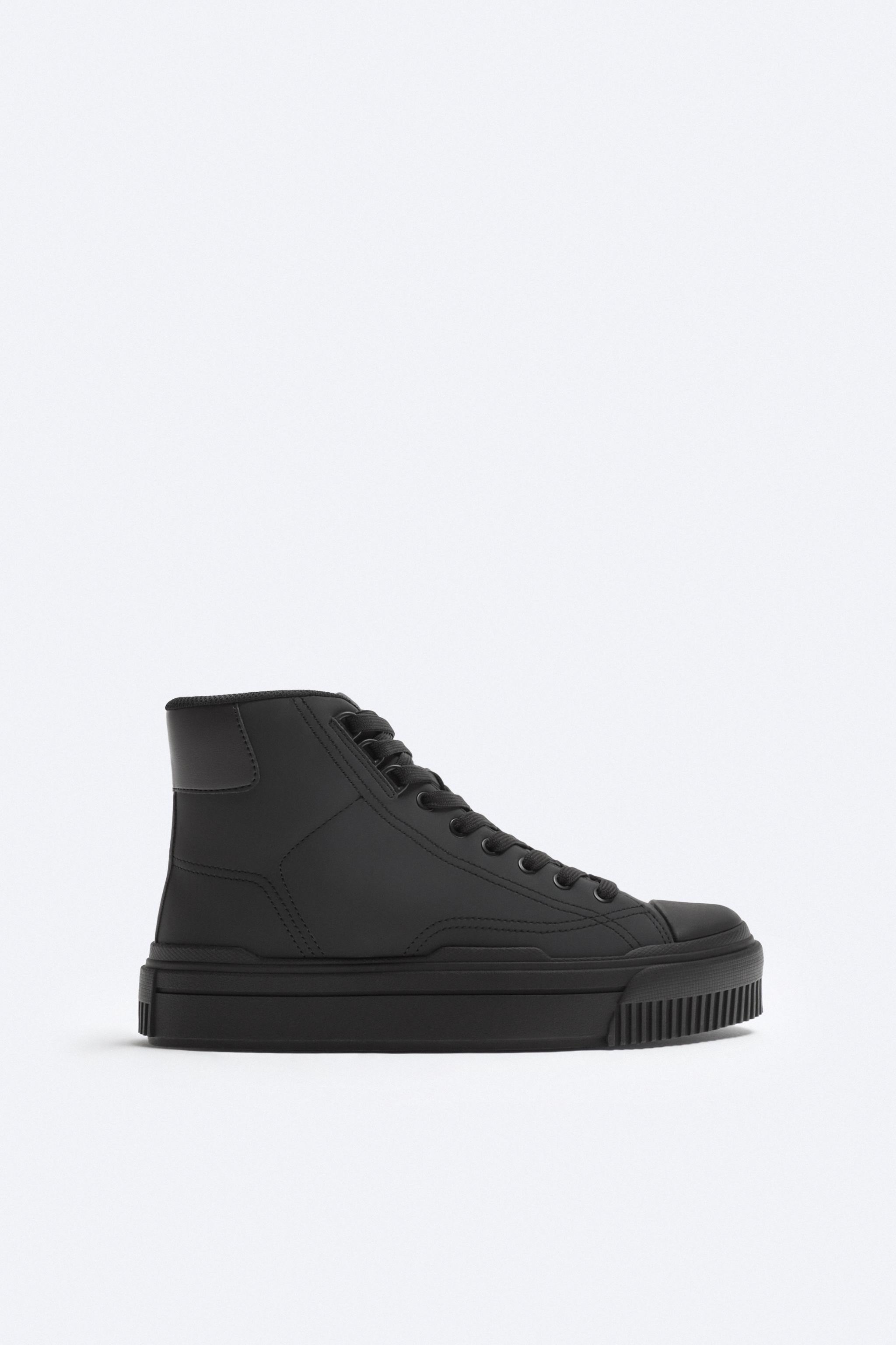 Zara high outlet top sneakers