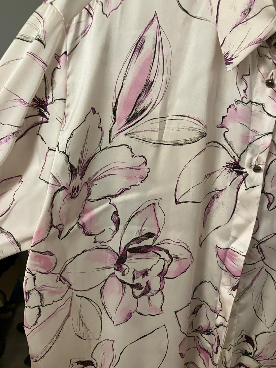 PRINTED SATIN SHIRT - Image 8