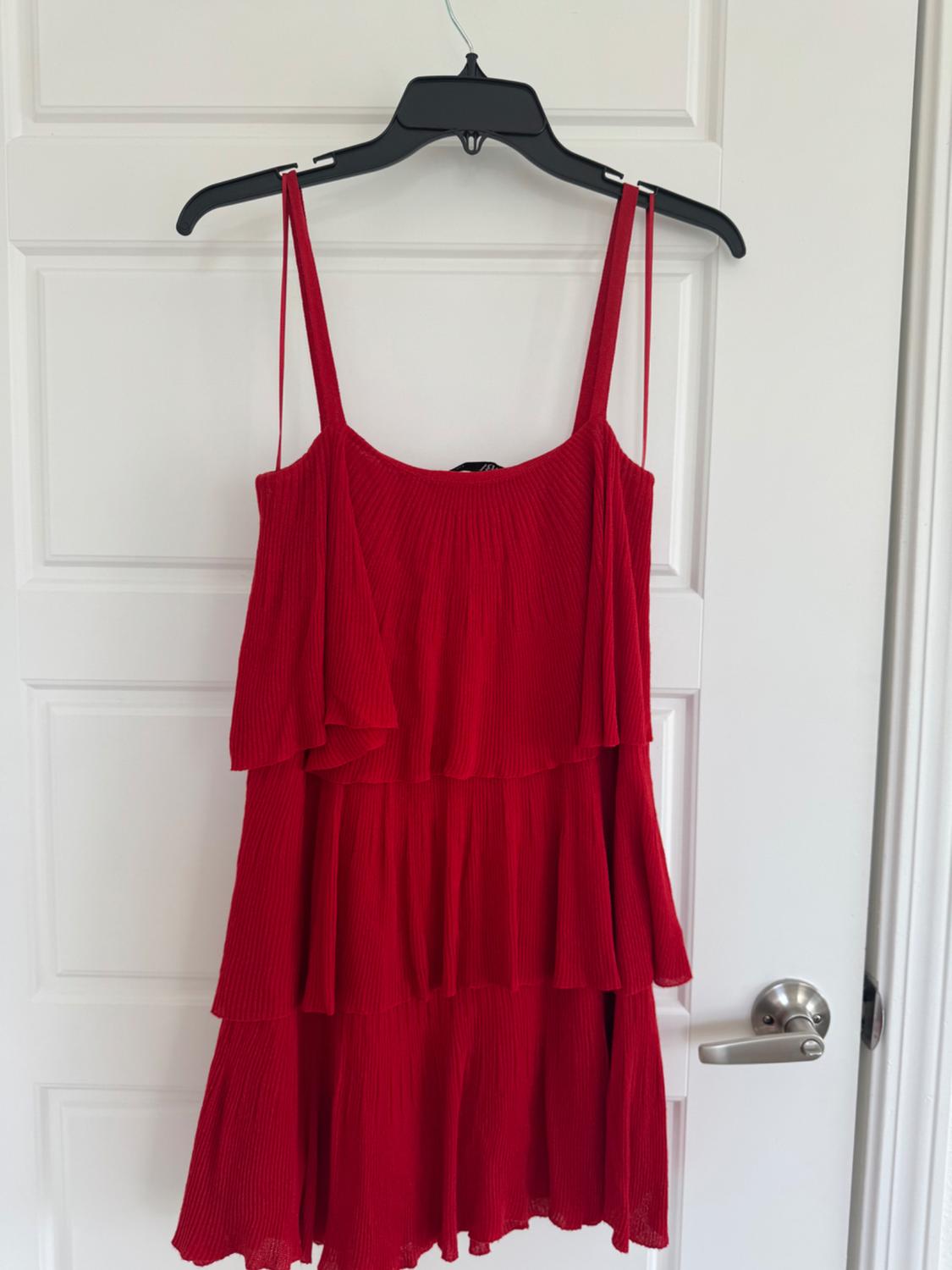 RUFFLED KNIT DRESS - Image 2