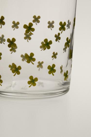 TRANSFER GLASS TUMBLER - Green by Zara - Image 3