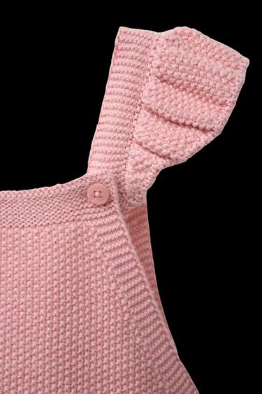 Zara KNIT OVERALLS - Pink