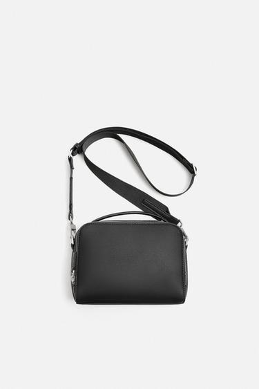 BANDOLERA TEXTURA - Negro de Zara