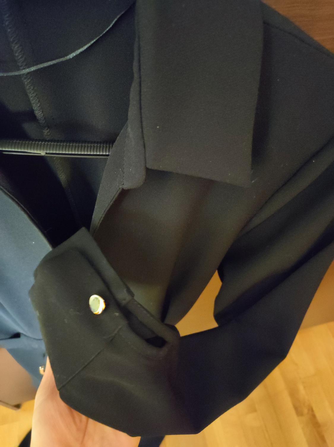 BELTED MIDI SHIRT DRESS - Image 9