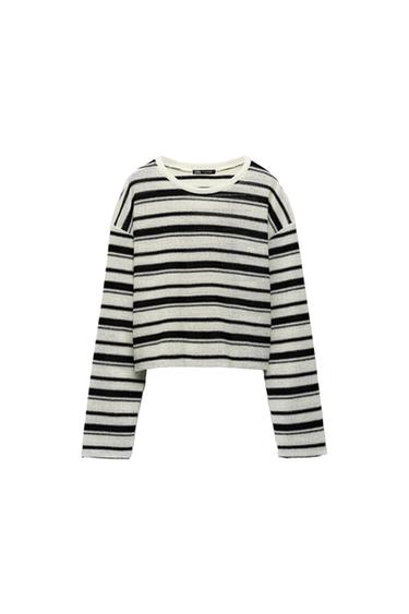 STRIPED RUSTIC SWEATER