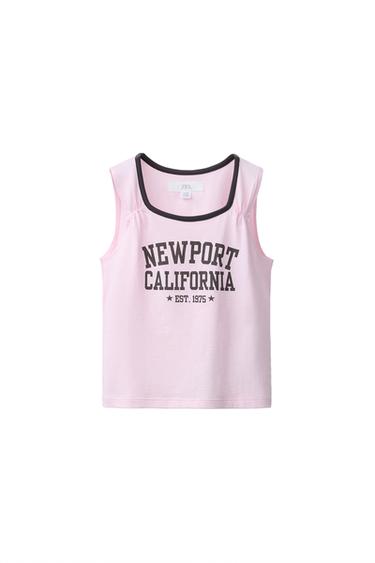 CAMISETA TEXTO VIVOS - Rosa de Zara