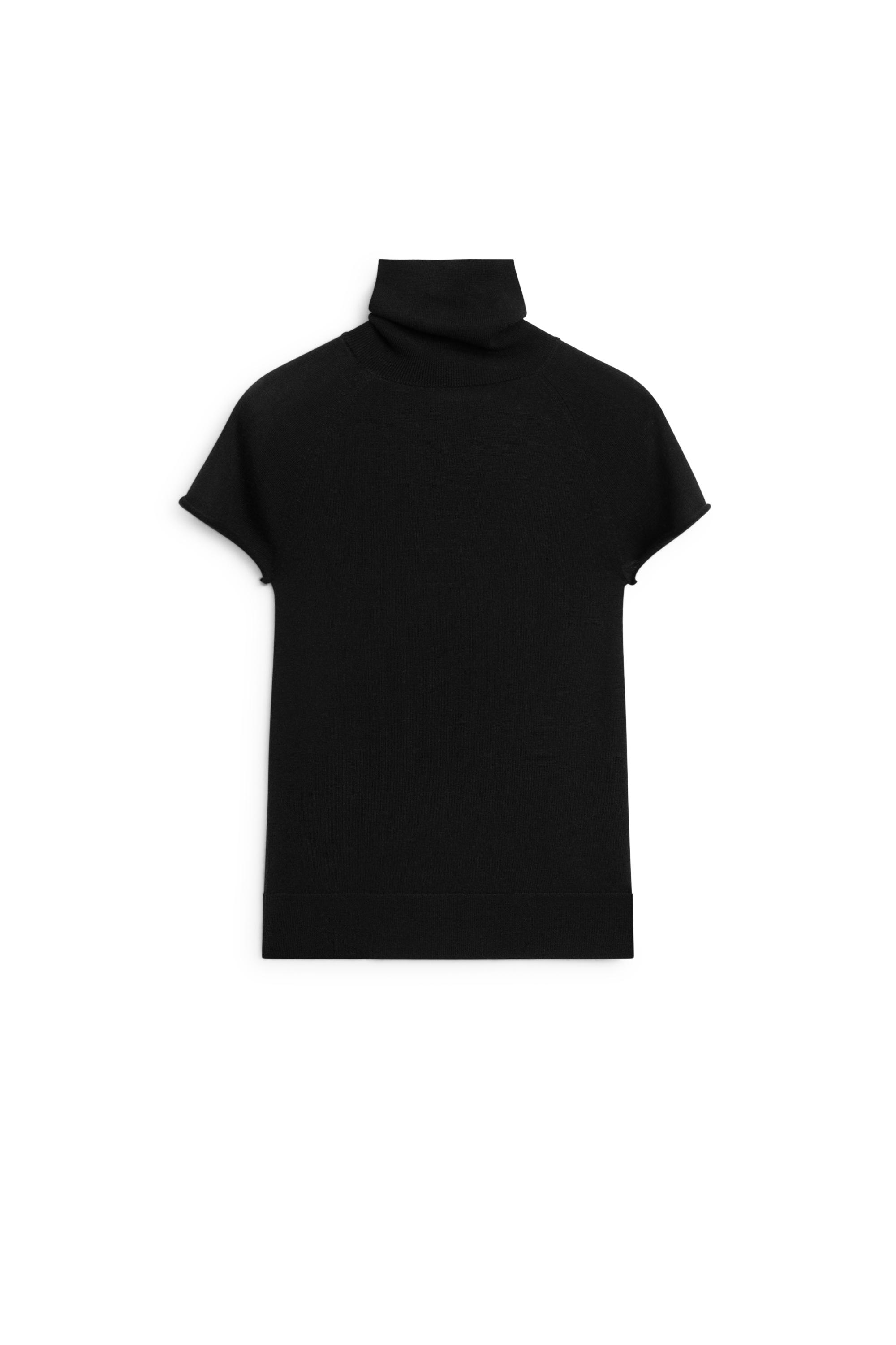 100% wool short sleeve knit sweater - LIMITED EDITION