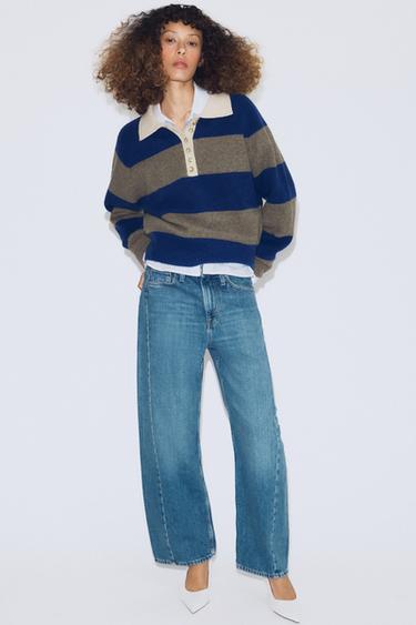 JERSEY PUNTO RAYAS - Multicolor de Zara - Imagen 0